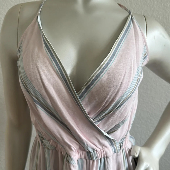 Pink Free People Psychedelic Summer Top - Picture 4 of 10